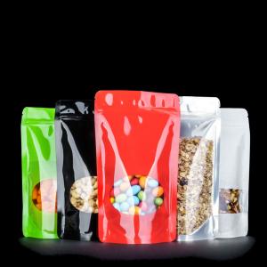 Plastic Pouch Ziplock Bags Wholesale for Food and Snacks
