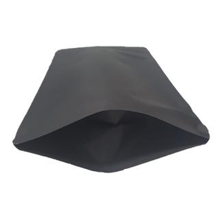 Black Kraft paper Doypacks with One-Way-Valve 140x270x80mm