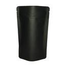 Black Kraft paper Doypack Without Aluminium 130x225x70mm