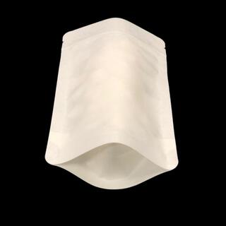 Doypack de papel Kraft blanco sin aluminio